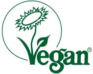 Vegan logo symbol