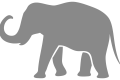 elephant upraveny
